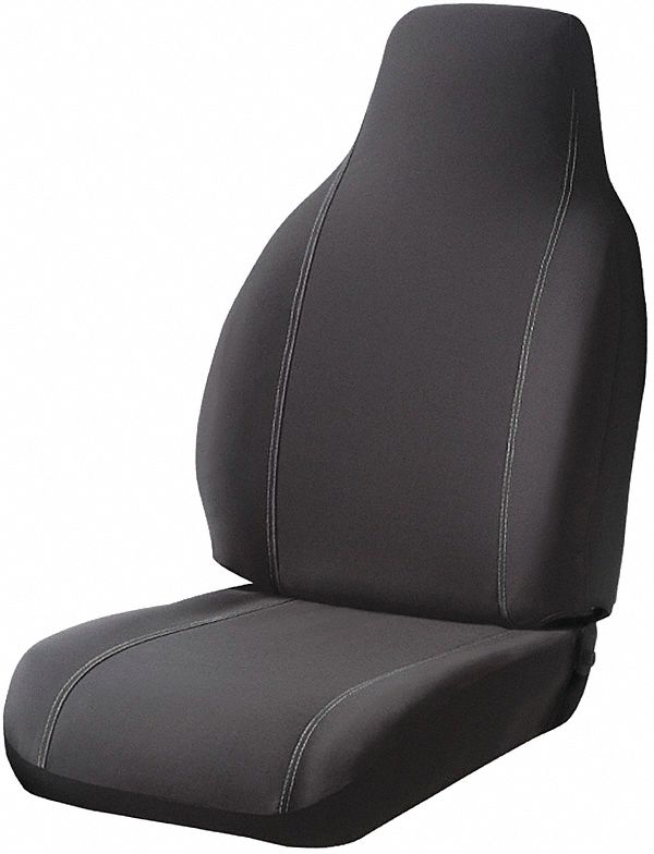 SEAT COVER, BOSTROM/FRONT, TAUPE, 15.75 L X 11.75 W X 5.75 H IN, PL-COTTON/SUPER-GRIP