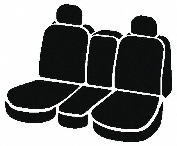 SEAT COVER, FRONT/40/20/40 SPLIT/FOR 07-11 CHEV/GMC, BLACK, SADDLE BLANKET/SUPER-GRIP