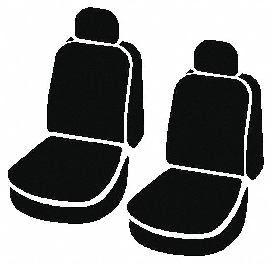 SEAT COVER, FRNT SPLIT/07-11 AVALANCHE/SILVERADO/SUBURBAN/TAHOE/SIERRA/YUKON, BLK, SADDLE BLANKET