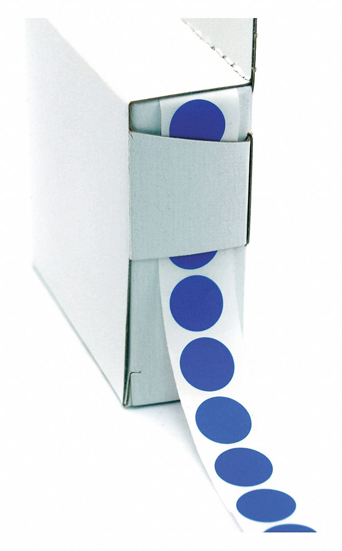 1/2 Color Code Circles B 1000roll