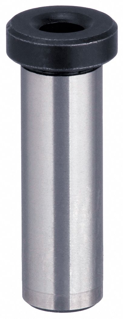 Headed Press-Fit Drill Bushing (H): Std Wall, #1 Inside Dia., 13/32 in Outside Dia., 1 in Overall Lg