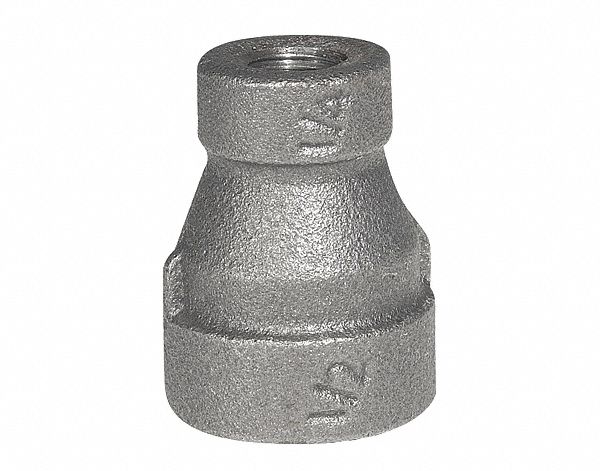 REDUCER, CLASS 300, BLACK, 1 X 3/4 IN, MALLEABLE IRON