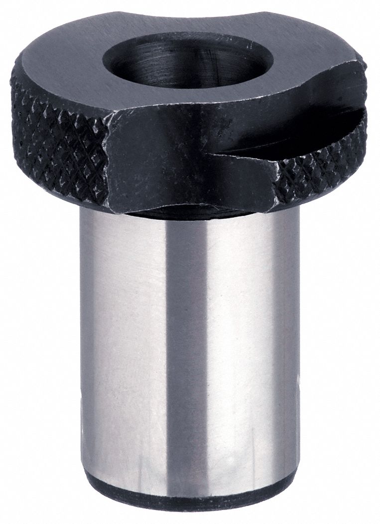 GRAINGER APPROVED SlipFixed/Renewable Drill Bushing (SF), Standard Wall, Headed, Fractional