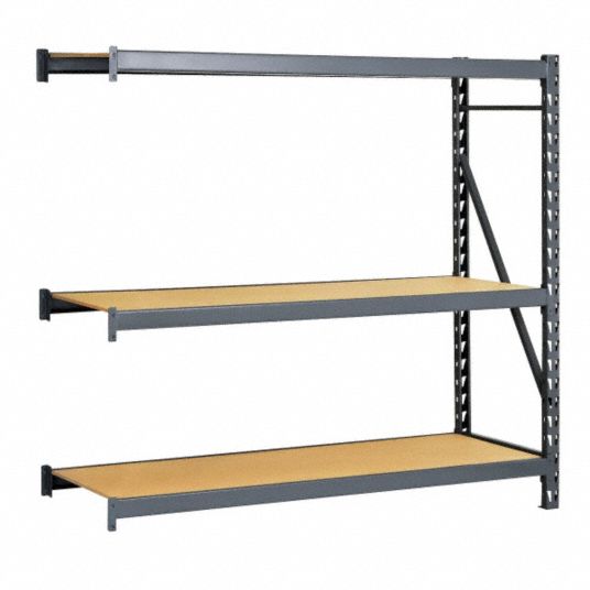 EDSAL, Add-On, 96 in x 36 in x 96 in, Bulk Storage Rack - 10Z565 ...