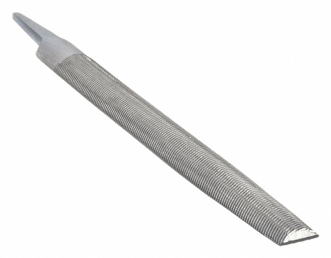 HALF ROUND FILE,FOR ALUM,10 IN