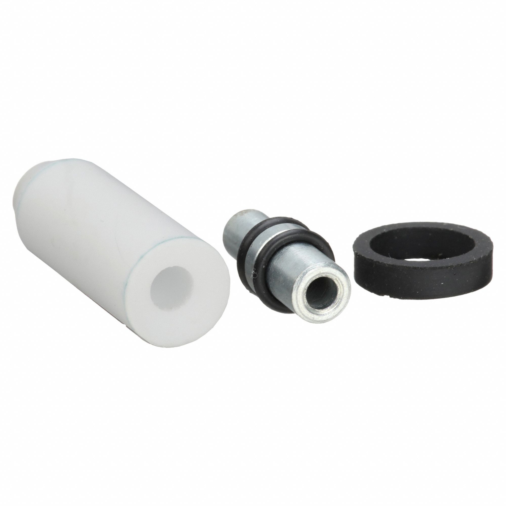 Abrasive Blast Nozzle Kit: Siphon Feed, Ceramic, 3/16 in, 6.2 cfm