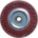 BRS ÉLEC À ROUE STANDARD,FIL,NOUÉ,ARB 5/8 PO-11,4 PO DIA/0.02 PO DIA FIL,AC INOX