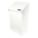 NAPKIN/TAMPON DISPOSAL UNIT, WALL-MOUNT, WHITE, 8 X 11 1/2 X 4 1/4 IN, METAL