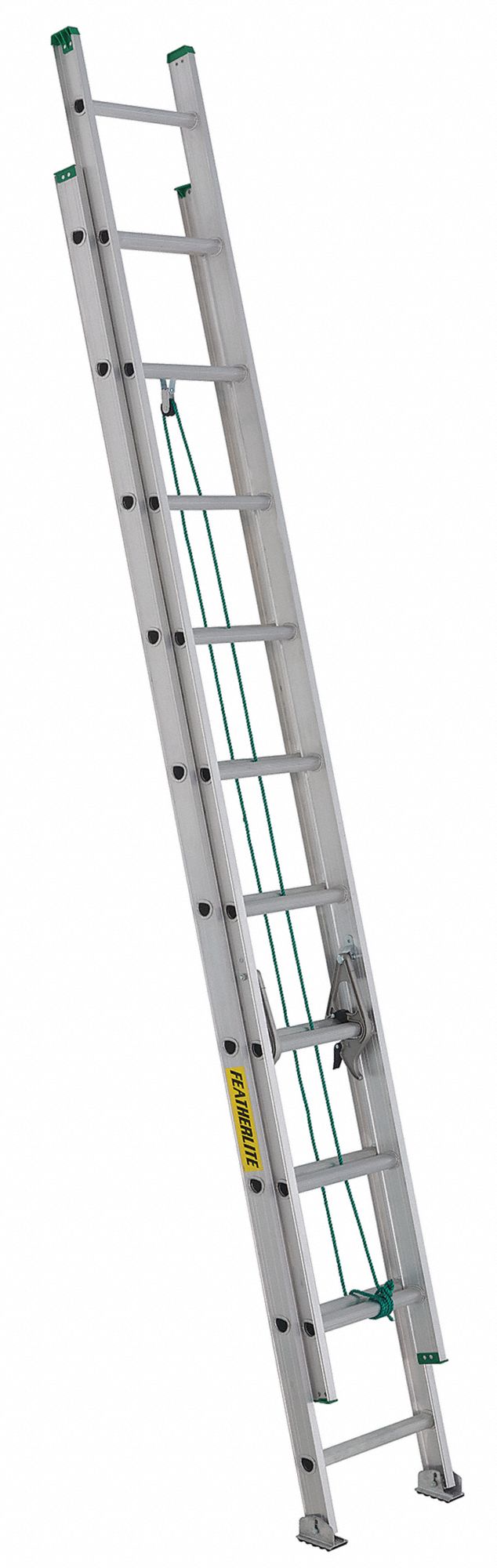 2200 SERIES EXTENSION LADDER, BLACK, 20 FT H, TYPE II ANSI