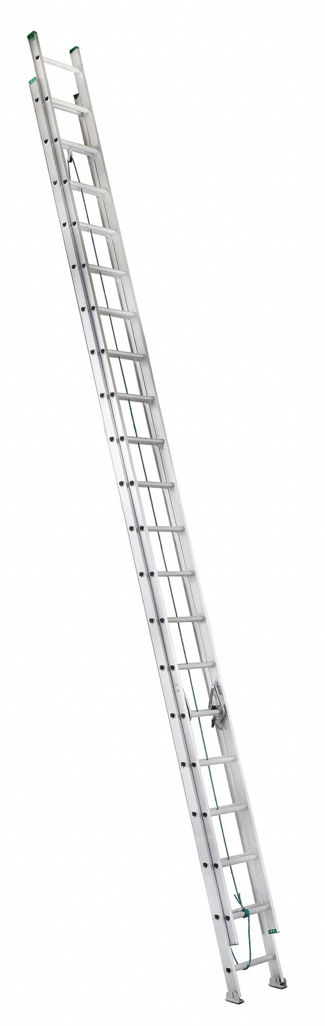 2200 SERIES EXTENSION LADDER, BLACK, 40 FT H, TYPE II ANSI