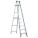 STEPLADDER, 2400 SERIES, MEDIUM DUTY, MAX 225 LBS, 9 FT 5 IN, 28 IN, 3 IN, ALUMINUM, CSA