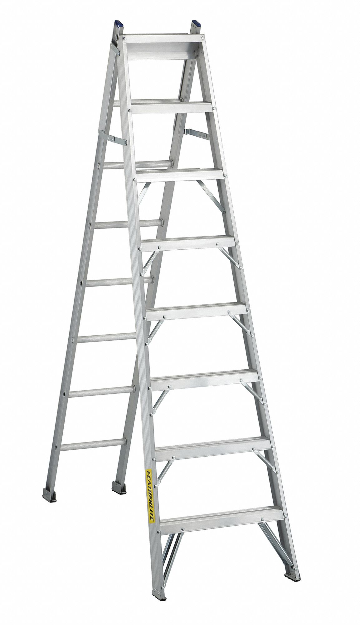 MULTI-PURPOSE LADDER, EASY CONVERSION, TYPE 1, 250 LB LOAD CAPACITY, 8-16 FT, ALUMINUM, CSA