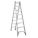 MULTI-PURPOSE LADDER, EASY CONVERSION, TYPE 1, 250 LB LOAD CAPACITY, 8-16 FT, ALUMINUM, CSA