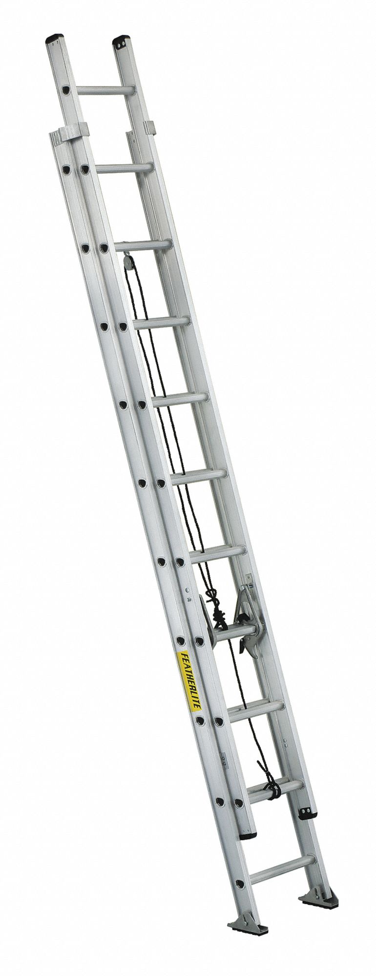 3200D SERIES EXTENSION LADDER, YELLOW, 20 FT H, TYPE IA ANSI, EXTRA HEAVY-DUTY, ALUMINUM
