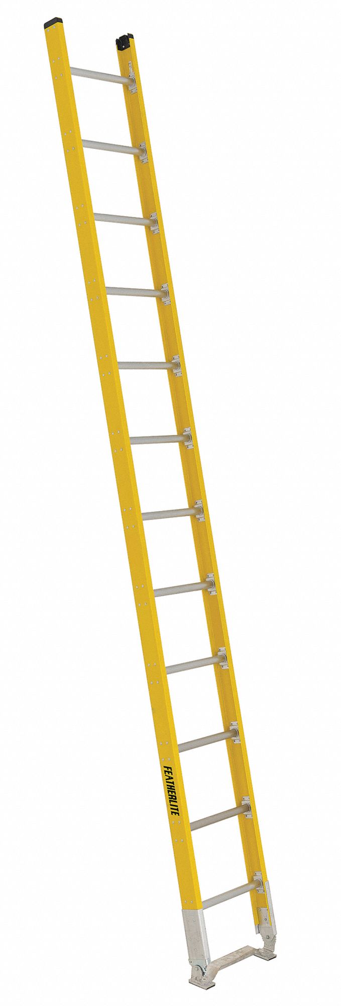 Featherlite Ladder Strt Fibreglass Ex Hd 12ft - Stepladders - Ftl6112 