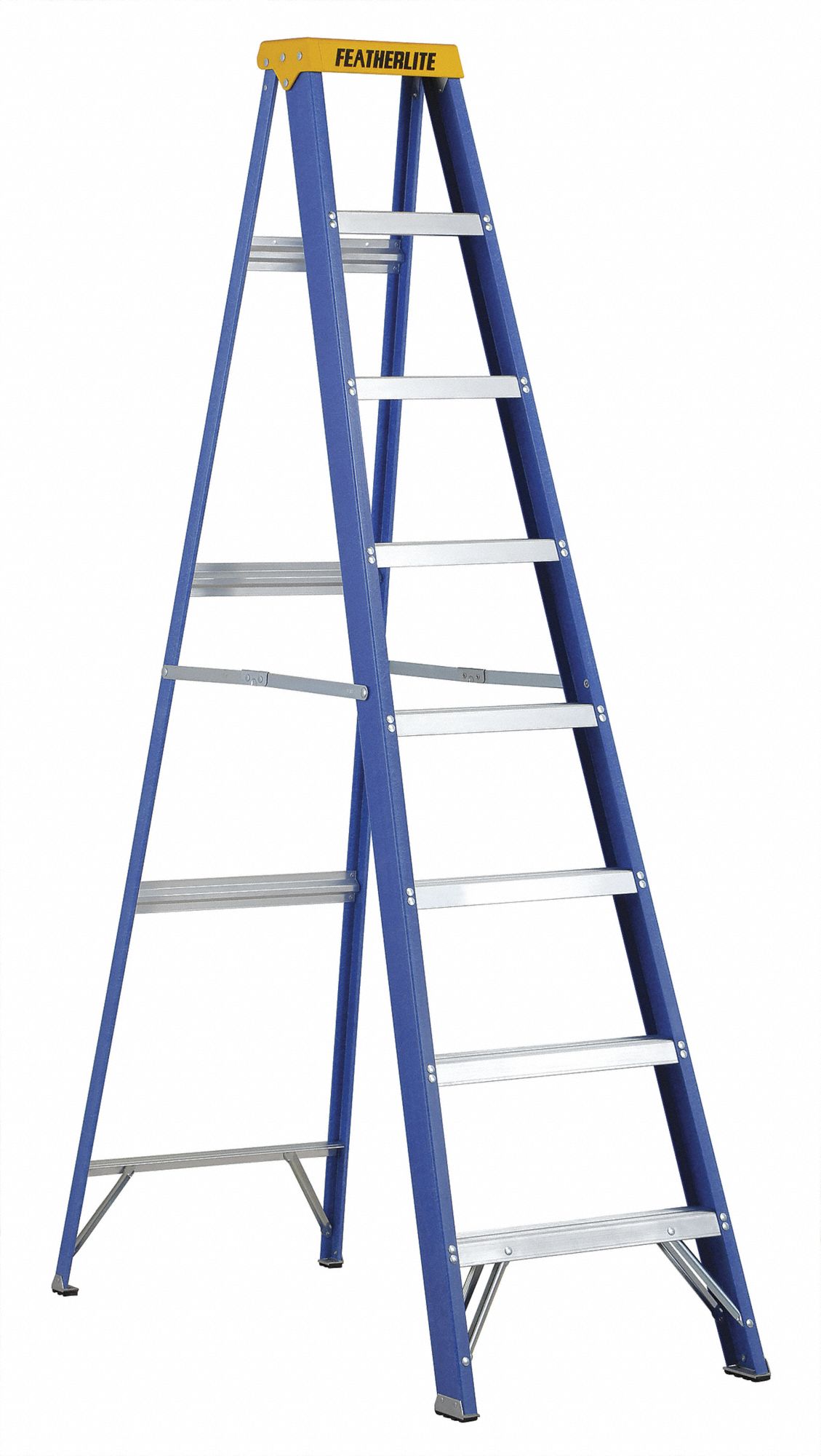 6300 SERIES STEPLADDER, 8 FT H, TYPE I ANSI, FIBREGLASS
