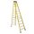 STEP LADDER, 6400 SERIES, HEAVY DUTY, MAX 300 LBS, 11 FT 3 IN, 31 IN, 3 IN, FIBREGLASS, CSA