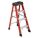 6800-AA SERIES STEPLADDER, 4 FT H, TYPE IAA ANSI, FIBREGLASS