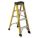 6900 SERIES STEPLADDER, 4 FT H, TYPE IA ANSI, FIBREGLASS