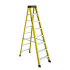 STEP LADDER, 6900 SERIES, HEAVY DUTY, MAX 300 LB, 8 FT, 24 IN, 3 IN, FIBREGLASS, CSA