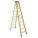 STEP LADDER, 6900 SERIES, HEAVY DUTY, MAX 300 LBS, 9 FT 5 IN, 26 IN, 3 IN, FIBREGLASS, CSA