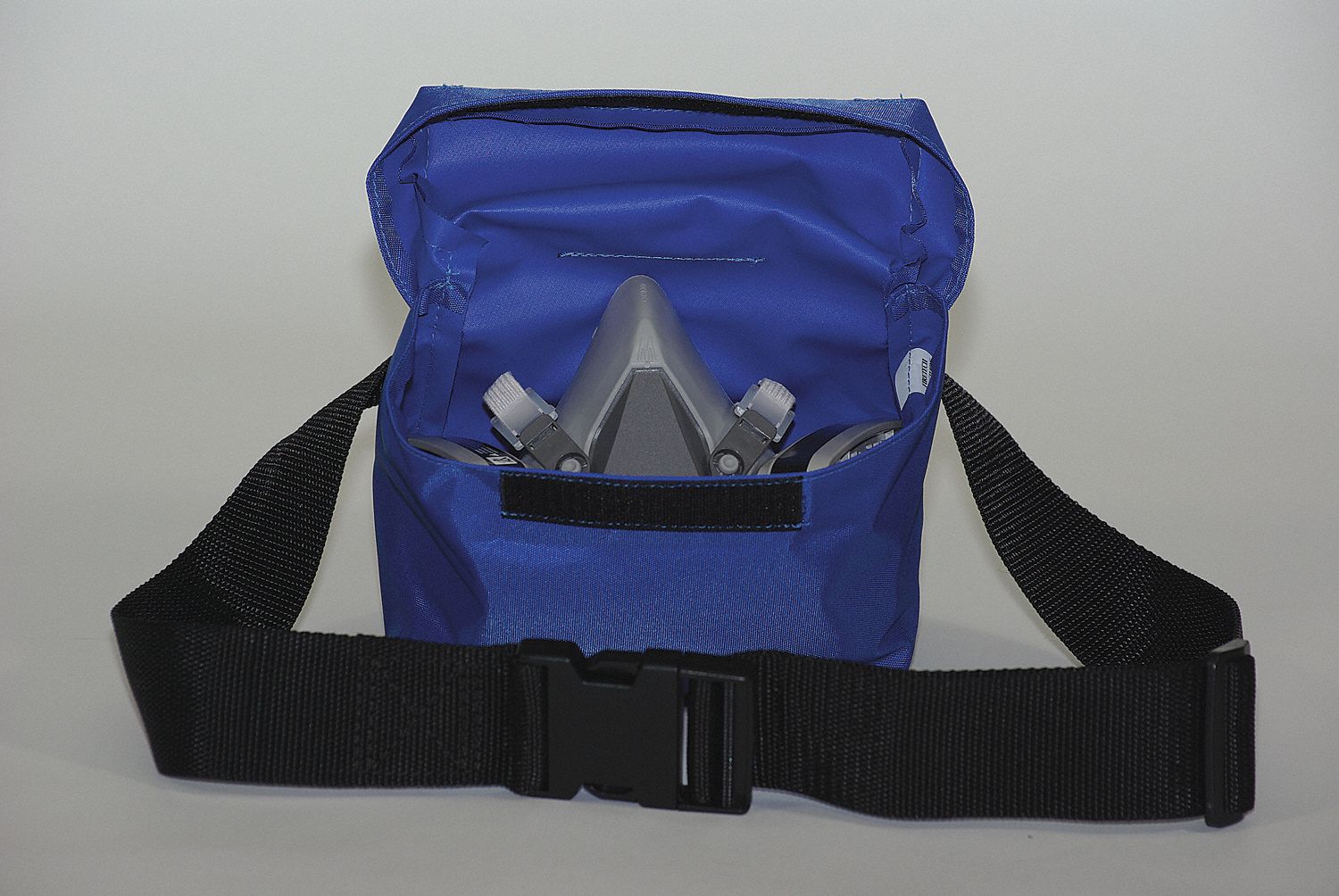 HALF-MASK RESPIRATOR POUCH, 7 X 3½ X 6 IN, SPORTLITE, ROYAL BLUE, BELT LOOP