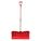 SNOW PUSHER W/ STEEL WEAR-STRIP, D-GRIP, 26 X 11 IN BLADE, 46 1/4 IN HANDLE, POLY/ASH