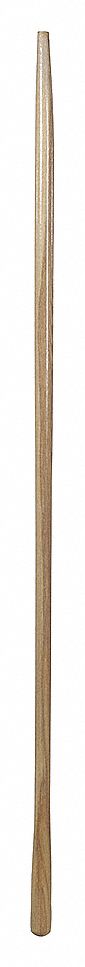 REPLACEMENT RAKE HANDLE, STRAIGHT/LONG, WOOD GRAIN, 54 IN L, ASH