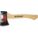 AXE, MICHIGAN STYLE HEAD, AMERICAN EYE, 3 1/2 LB HEAD, 36 IN HANDLE, HICKORY/FORGED STEEL