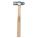 BALL PEIN HAMMER, 16 0Z, 14 IN HANDLE, HICKORY/FORGED STEEL