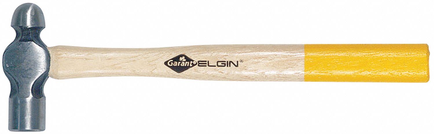 MARTEAU PANNE RONDE, SAFEGRIP, 24 OZ, MANCHE 16PO, HICKORY/ACIER FORGÉ