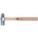 BALL PEIN HAMMER, 32 0Z, 16 IN HANDLE, HICKORY/FORGED STEEL