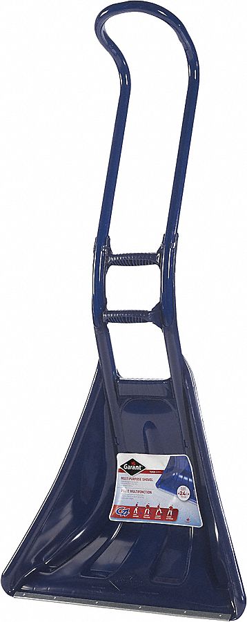 GARANT SLEIGH SHOVEL W/FOOT STEP, MULTI-GRIP, 43 3/4 IN HANDLE, 24