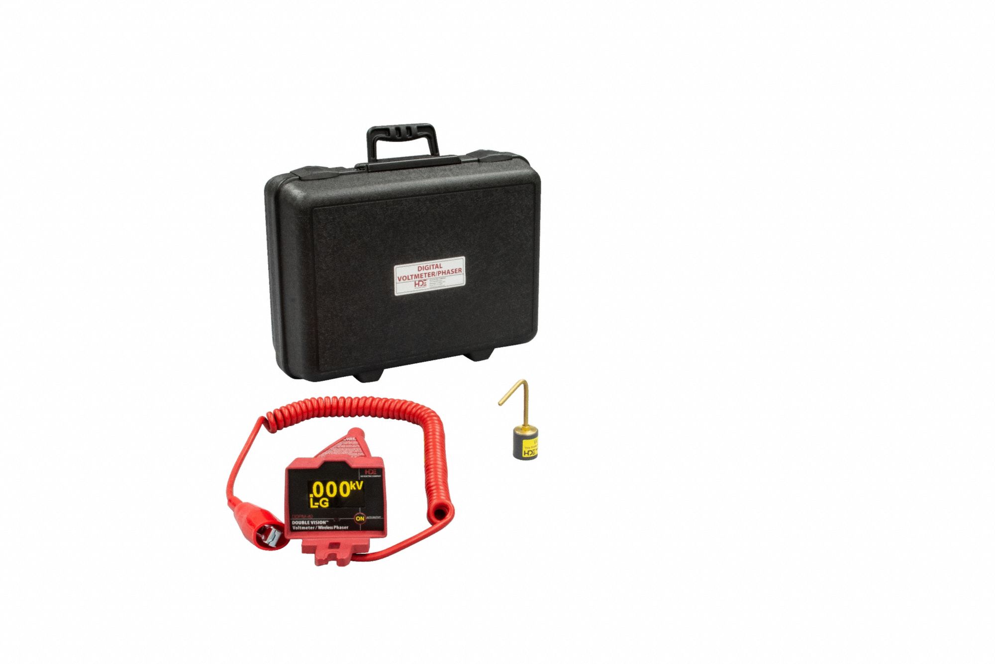 Phasing Meter and Voltmeter Set: 5 V to 43 kV, 5 V, IP64, Digital Display, Digital