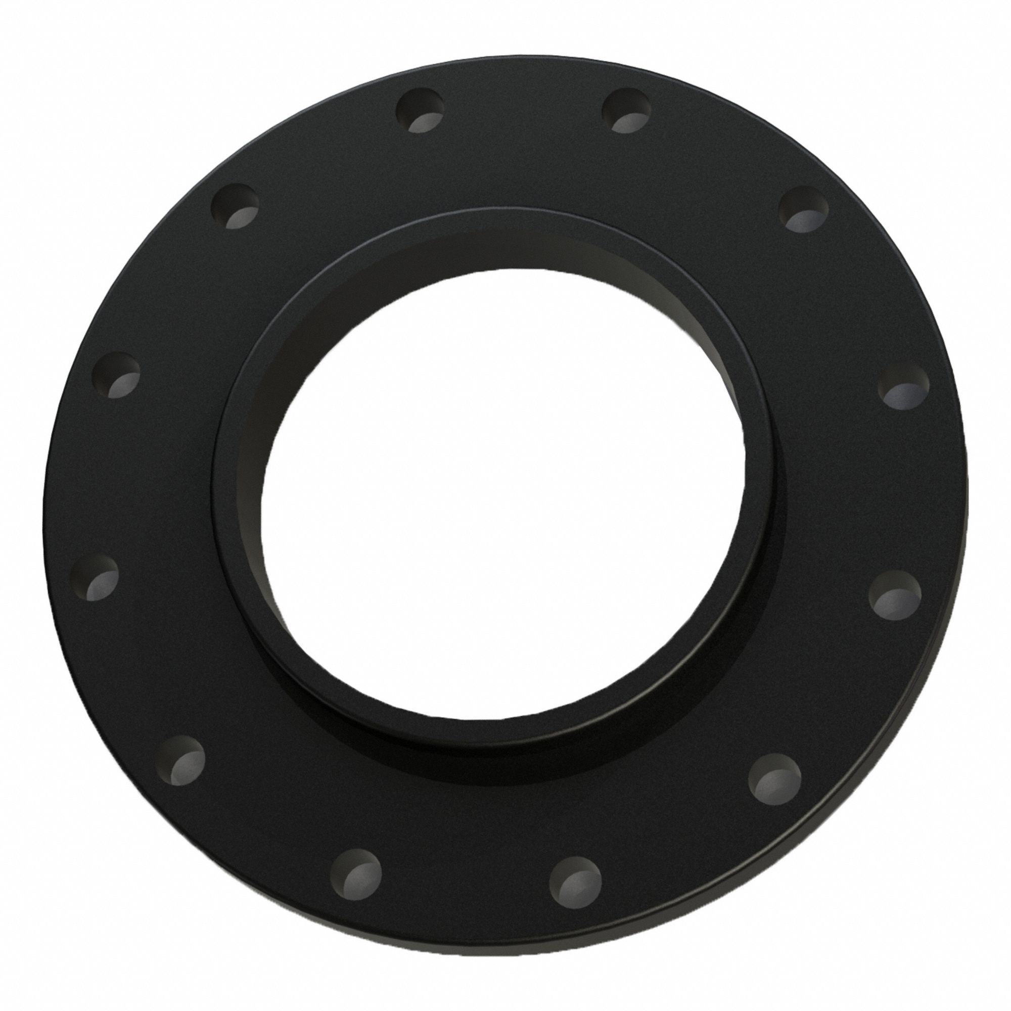 Slip on Flange: Carbon Steel, Reducing Slip On Flange, 10 in Pipe Size, 150