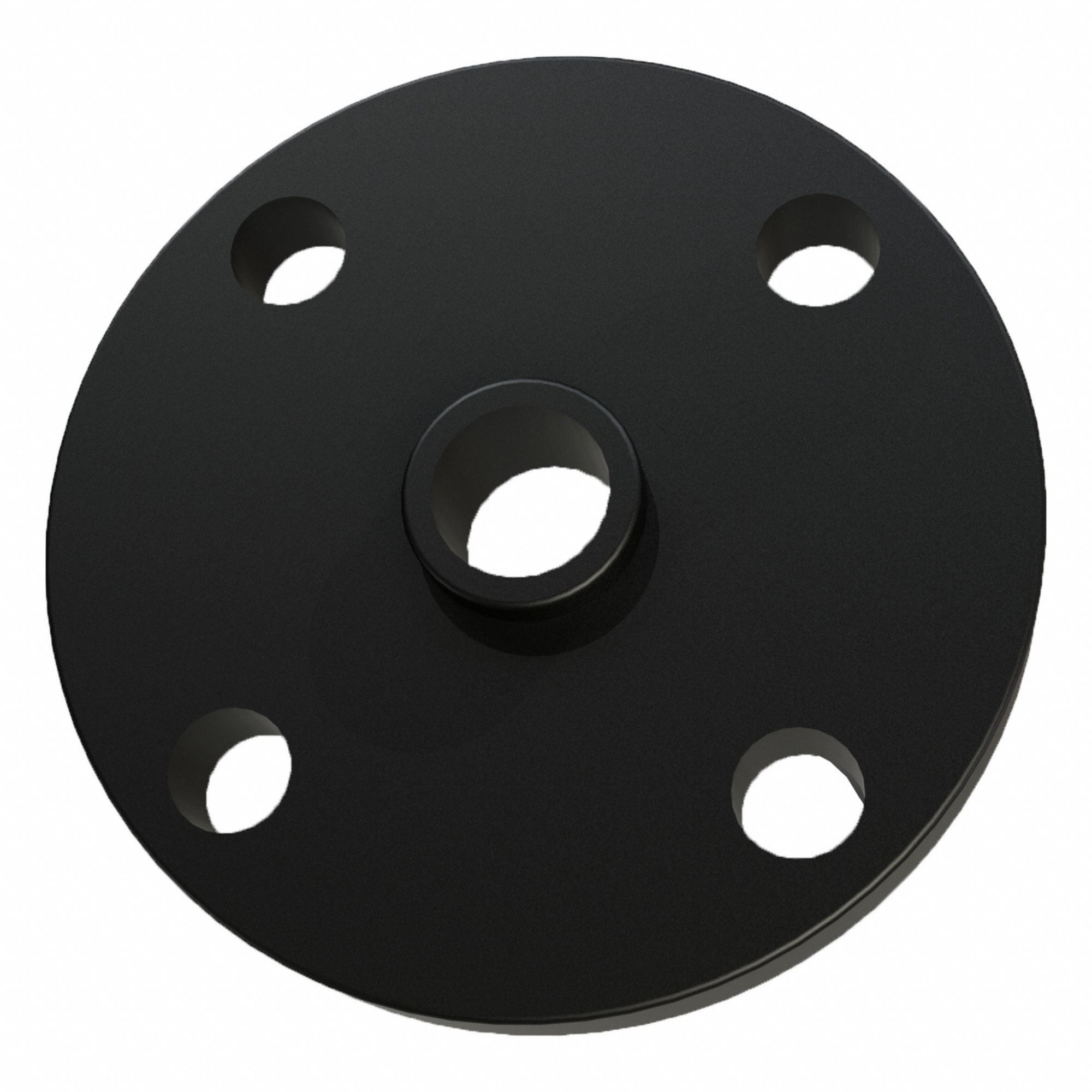 Slip on Flange: Carbon Steel, Reducing Slip On Flange, 1 1/2 in Pipe Size, 150