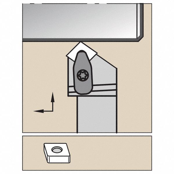 Toolholder, ISO, D-Style Clamping