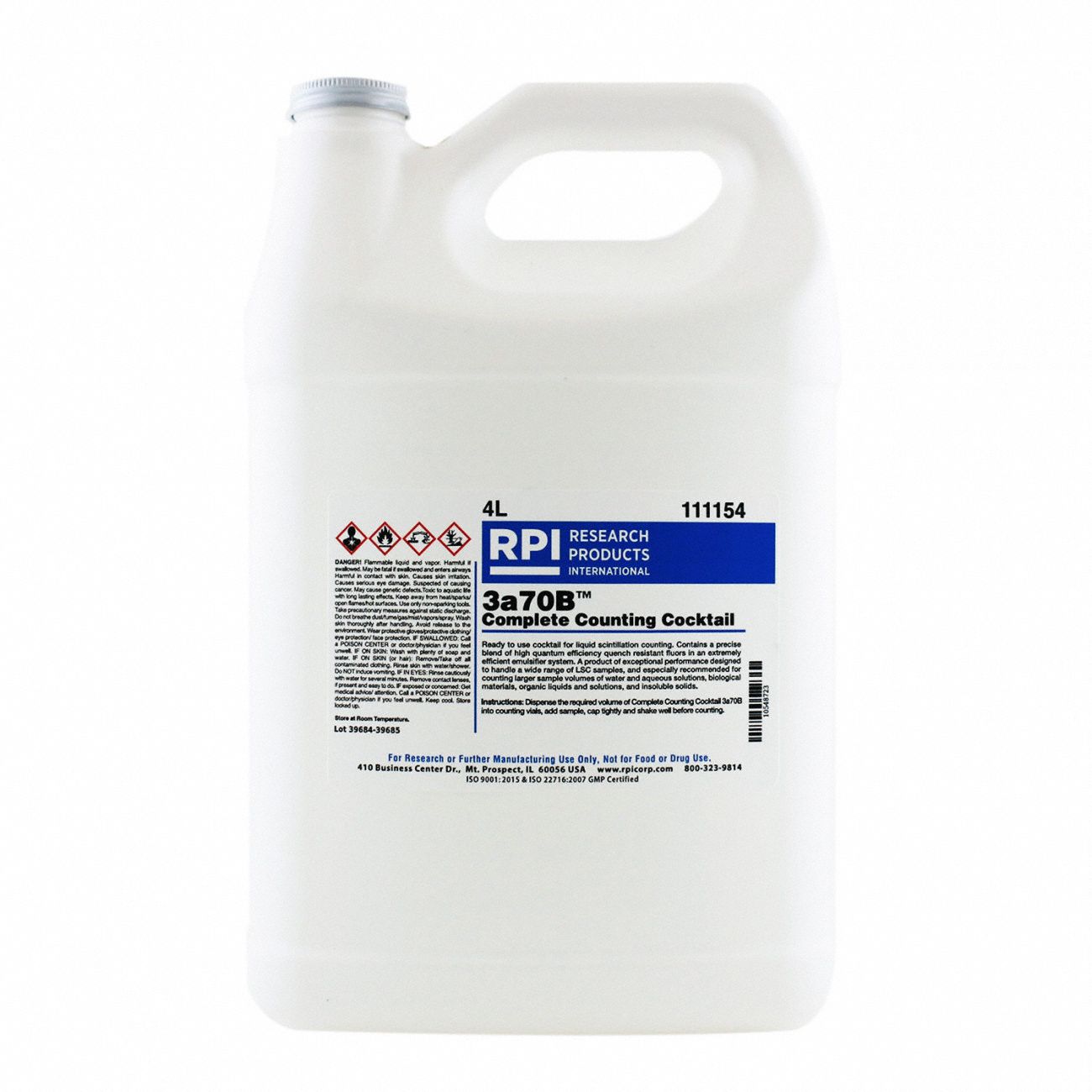 3a70B Complete Counting Cocktail Research or Further Manufacturing Use Only
