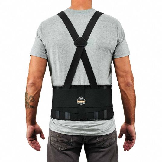 PROFLEX BY ERGODYNE 3XL Includes Suspenders Elastic Back Support 818HG0 1625 Grainger