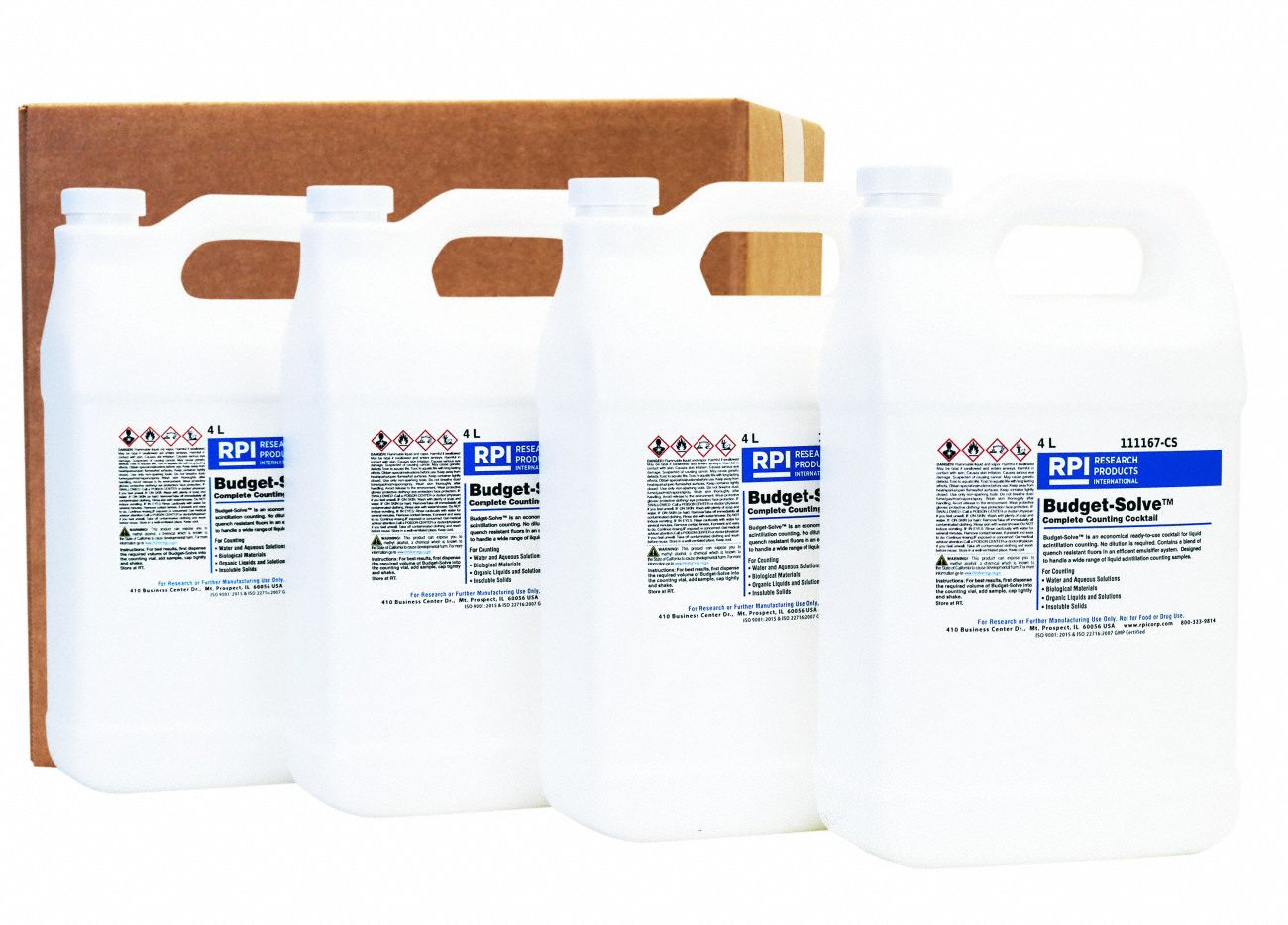 Budget-Solve Complete Counting Cocktail Research or Further Manufacturing Use Only