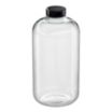 Clear Narrow Mouth Round Glass Lab Bottles