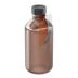 Safety Coated Narrow Mouth Round Glass Lab Bottles