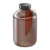 Safety Coated Wide Mouth Round Glass Lab Bottles