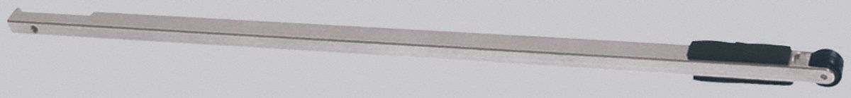 Contact Arm: 1/2 in Belt Wd, 44 in Belt Lg, Dynafile II Series, 5/8 in Wheel Dia, Crowned