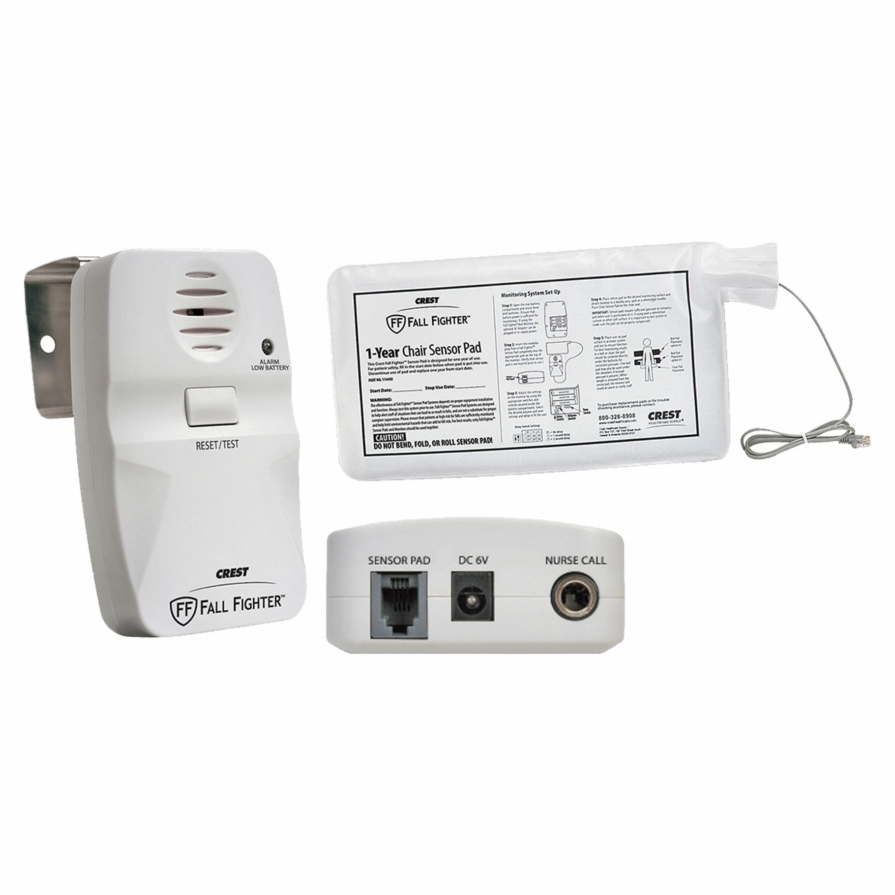 Bed Monitor and Chair Sensor Pad