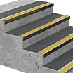 Double-Strip Grit Stair Tread Covers & Nosings image
