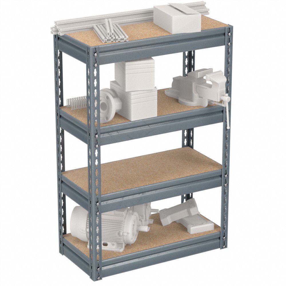 Boltless Metal Shelving & Components