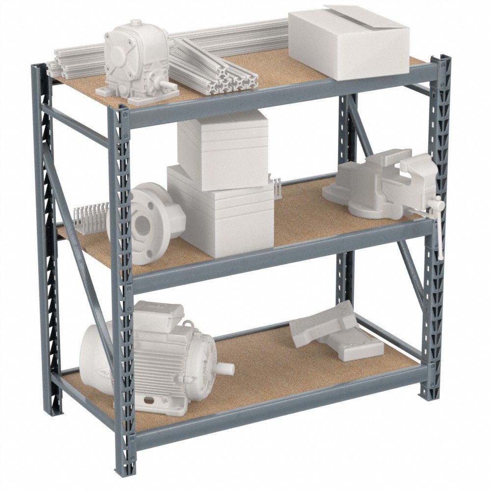 Freestanding Metal Shelving & Shelf Racks