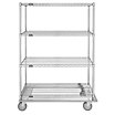 Heavy-Duty Mobile Wire Shelving for Dry Use image