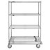 Heavy-Duty Mobile Wire Shelving for Dry Use